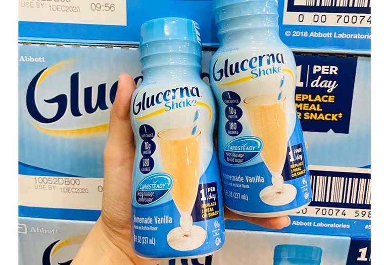 Các loại sữa nước dành cho người tiểu đường - Glucerna Shake