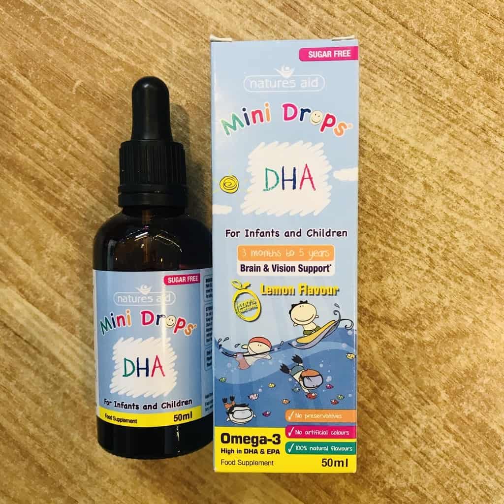 DHA dạng siro Drops Natures Aid