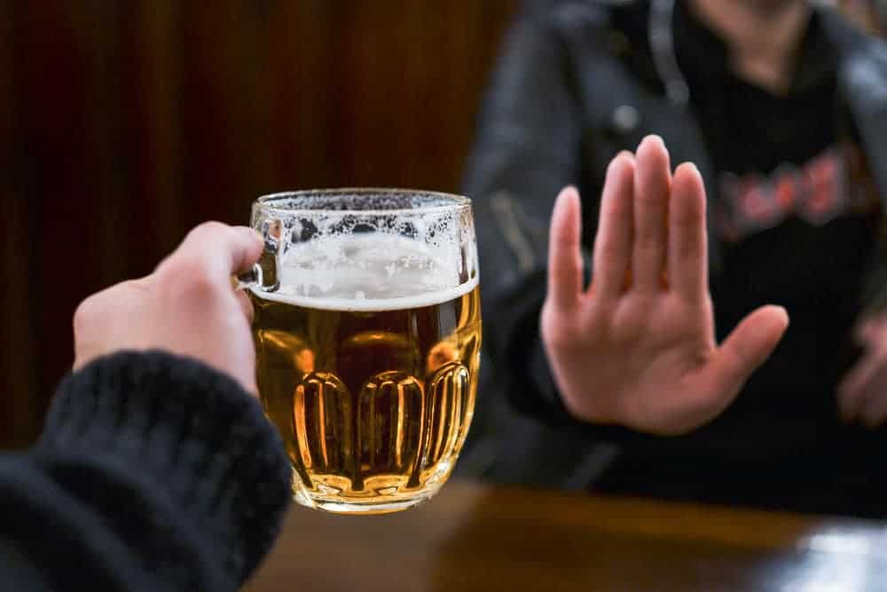 nói không với bia rượu
